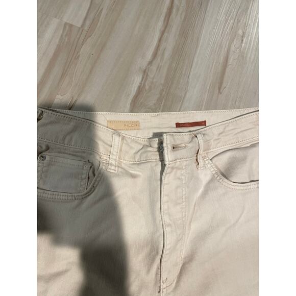 Anthropologie pilcro the icon off white jeans flared size 29 - Picture 4 of 5